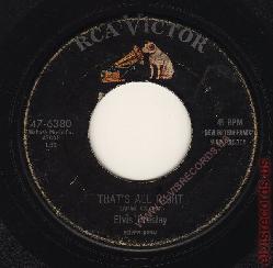 Elvis 100 Single That S All Right Mama Blue Moon Of Kentucky