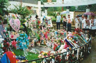 O Jardim das Meditações, no dia 16 de Agosto de 2002, 09.00h.
